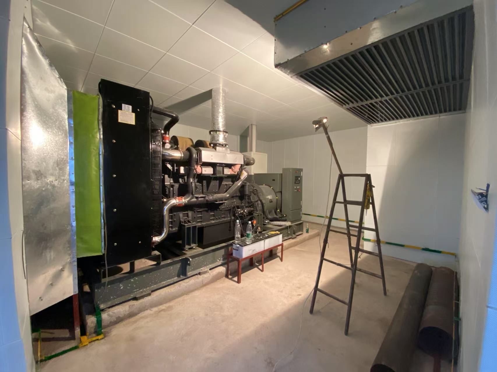 河源市學校備用電源英泰上柴發電機組